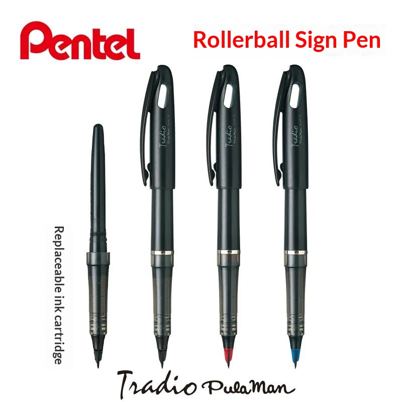 Pentel Pen Sign Pen - Pentel Tradio TRJ50 Yönetici Kalem, Değişken