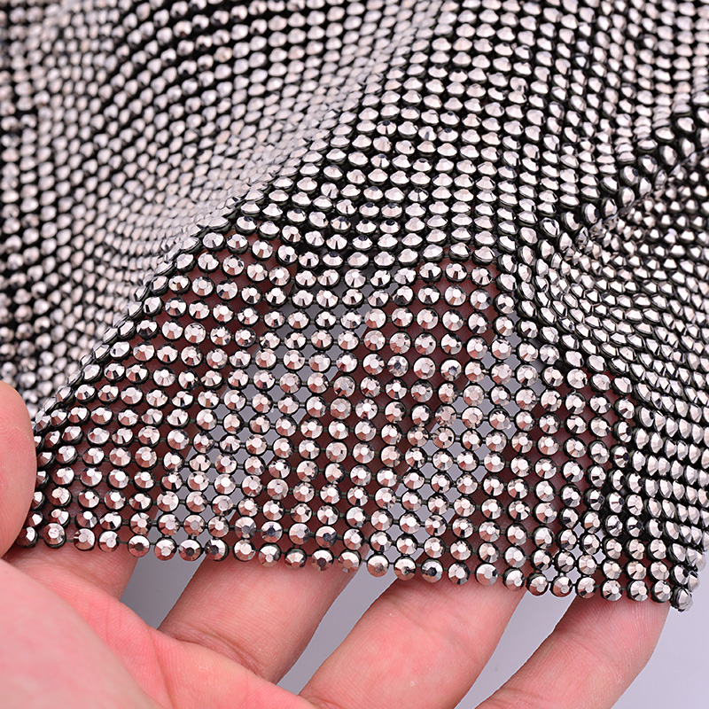 JUNAO 45*120cm siyah altın kri - Crystal Mesh Fabric incelemesi ve fiyatı