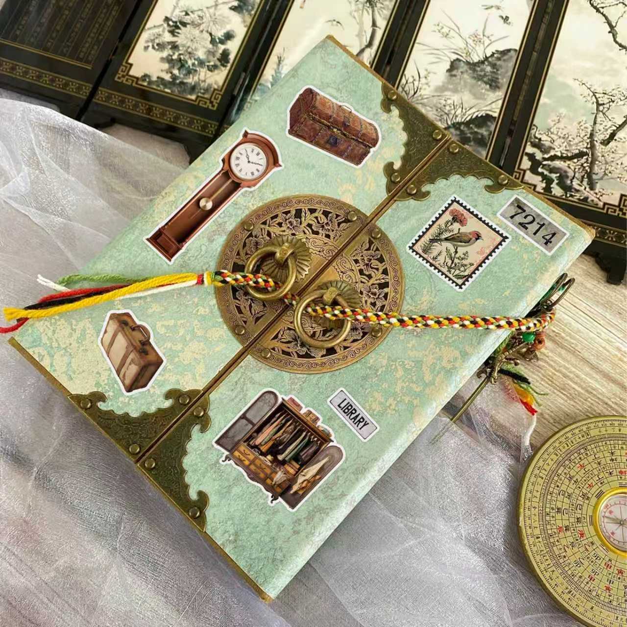 Vintage Süs Eşyaları Çıkartma  - Embellishments For Scrapbooking incelemesi ve fiyatı