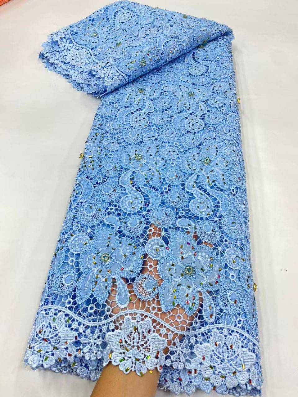 Son Model Kordonlu Gipür Dante - Crystal Mesh Fabric incelemesi ve fiyatı