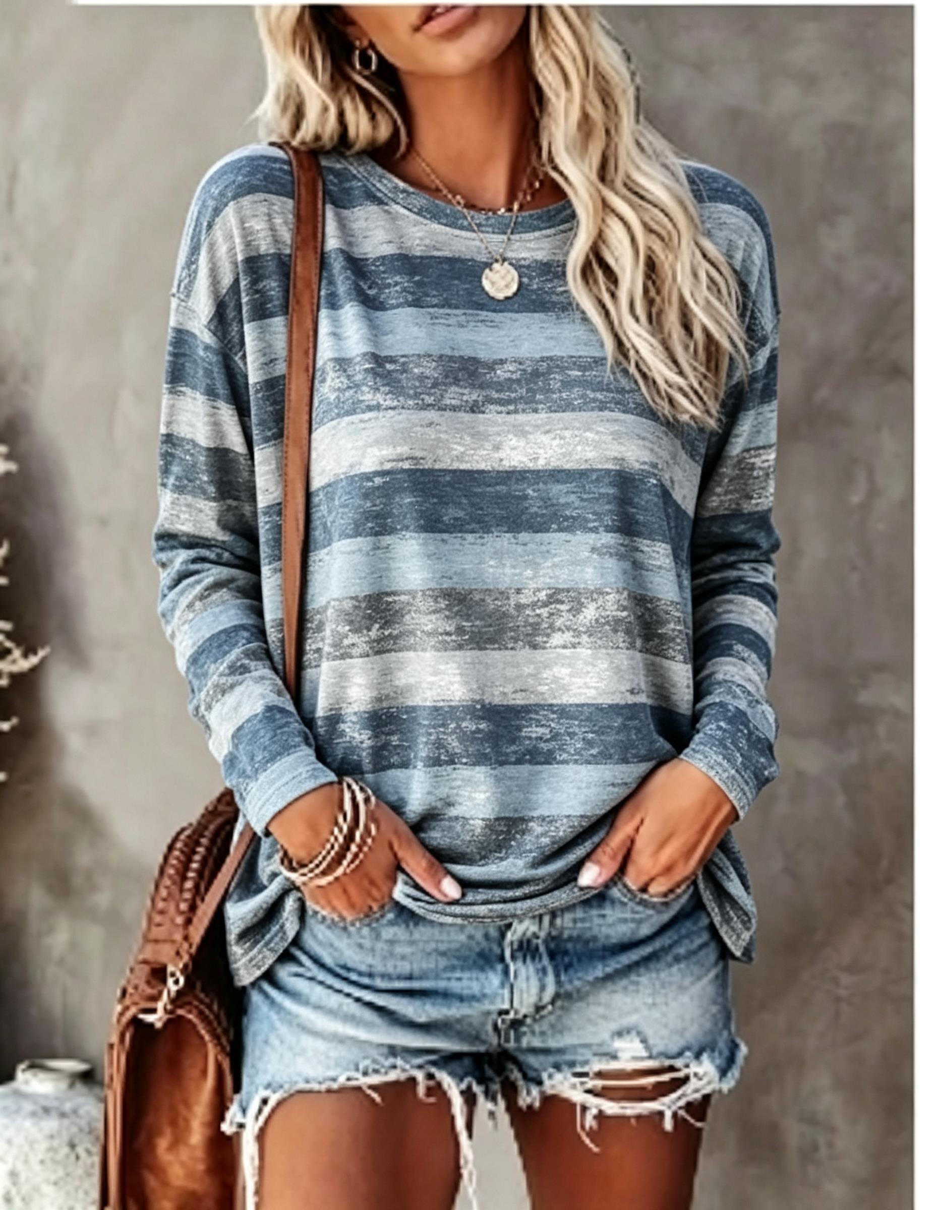 Kadın Uzun Kollu Tişört, Vinta - Embellish Knit incelemesi ve fiyatı