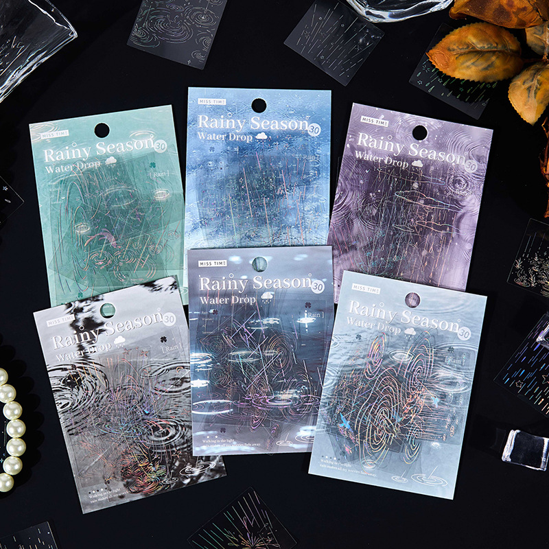 1 paket/30 adet Lazer Yağmur T - Embellishments For Scrapbooking incelemesi ve fiyatı