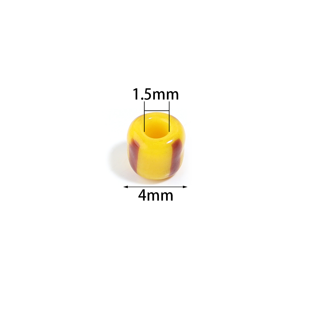 10g 4mm karpuz akrilik boncukl - Embroidery Craft incelemesi ve fiyatı